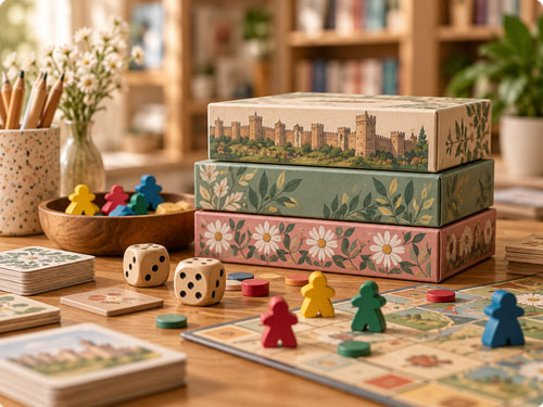 Juegos de mesa en la librería