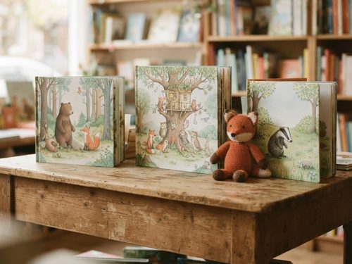 Libros infantiles ilustrados en la Librería de los Incomprendidos, Ávila